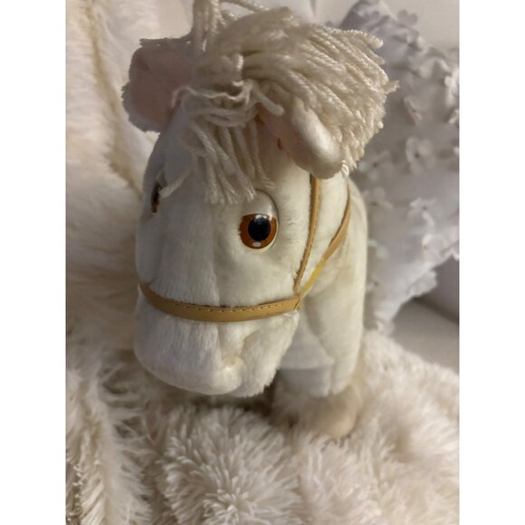 Vintage Cabbage Patch Kids Show Horse Plush Soft Stuffed Animal Saddle - Picture 4 of 16